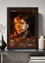 Quadro Decorativo Mc Kevin Fênix (Colored) Com Vidro Tamanho:21cm x 30cm (A4) Quadro Decorativo Mc Kevin Fênix (Colored) Com Vidro Tamanho:21cm x 30cm (A4)