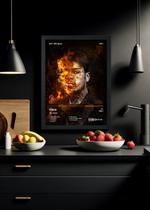 Quadro Decorativo Mc Kevin Fênix (Dark) Com Vidro Tamanho:21cm x 30cm (A4) Quadro Decorativo Mc Kevin Fênix (Dark) Com Vidro Tamanho:21cm x 30cm (A4)