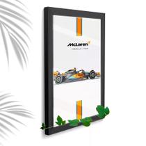 Quadro Decorativo McLarem F1 Sala Escritório + Vidro 33x25 Quadro Decorativo McLarem F1 Sala Escritório + Vidro 33x25