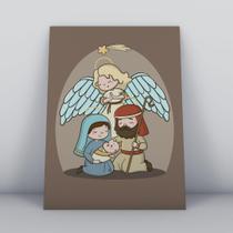 Quadro Decorativo MDF 3mm 20x28,5 cm - Religioso