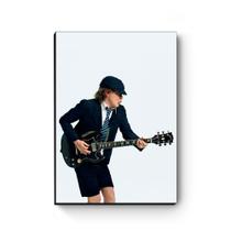 Quadro decorativo MDF Angus Young AC/DC MOD2 Quadro decorativo MDF Angus Young AC/DC MOD2
