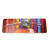 Quadro Decorativo Mdf Colorido 20x60 Lambreta - D'Rossi