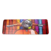 Quadro Decorativo Mdf Colorido 20x60 Lambreta Drossi