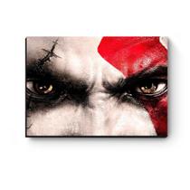 Quadro decorativo MDF God Of War Kratos Olhos