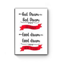 Quadro decorativo MDF Greys Anatomy Bad Dreams