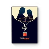 Quadro decorativo MDF Greys Anatomy Vela Quadro decorativo MDF Greys Anatomy Vela
