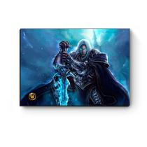 Quadro decorativo MDF World Of Warcraft Arthas III Quadro decorativo MDF World Of Warcraft Arthas III