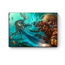 Quadro decorativo MDF World Of Warcraft Malfurion II