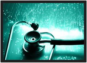 Quadro Decorativo Medicina Médicos Consultórios Decorações Com Moldura