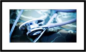 Quadro Decorativo Medicina Médicos Estetoscópio Salas Saúde Consultórios Com Moldura RC022 Quadro Decorativo Medicina Médicos Estetoscópio Salas Saúde Consultórios Com Moldura RC022