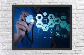 Quadro Decorativo Medicina Salas Decorações Com Moldura