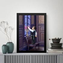 Quadro Decorativo Menininho Judeu 33X24Cm - Com Vidro Quadro Decorativo Menininho Judeu 33X24Cm - Com Vidro
