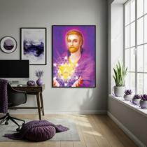 Quadro Decorativo Mestre Saint Germain - 70x50cm Quadro Decorativo Mestre Saint Germain - 70x50cm
