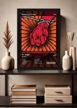 Quadro Decorativo Metallica St. Anger (Dark) Com Vidro Tamanho:21cm x 30cm (A4) Quadro Decorativo Metallica St. Anger (Dark) Com Vidro Tamanho:21cm x 30cm (A4)
