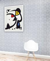 Quadro Decorativo Miró Two Birds - 70x50cm
