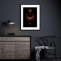 Quadro Decorativo Místico Eclipse - 60x48cm