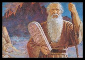 Quadro Decorativo Moisés Líder Religioso 42x29cm Quadro Decorativo Moisés Líder Religioso 42x29cm