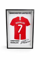 Quadro Decorativo Moldura 3D Camisa 7 Cristiano Ronaldo