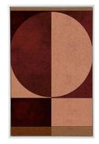 QUADRO DECORATIVO MOLDURA BRANCA 75x50cm 1/2 - MART COLLECTION