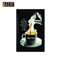 Quadro Decorativo Moldura Pintada Gel Frase de Bom Dia 30x20 Mdf Adesivado Quadro Decorativo Moldura Pintada Gel Frase de Bom Dia 30x20 Mdf Adesivado