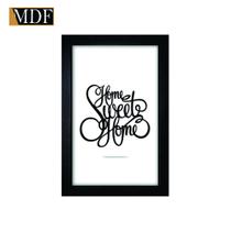 Quadro Decorativo Moldura Pintada Gel Home Sweet Home 30x20 Mdf Adesivado Quadro Decorativo Moldura Pintada Gel Home Sweet Home 30x20 Mdf Adesivado