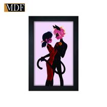 Quadro Decorativo Moldura Pintada Gel Miraculous Ladybug 30x20 Mdf Adesivado Quadro Decorativo Moldura Pintada Gel Miraculous Ladybug 30x20 Mdf Adesivado