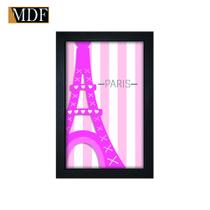 Quadro Decorativo Moldura Pintada Gel Paris 30x20 Mdf Adesivado Quadro Decorativo Moldura Pintada Gel Paris 30x20 Mdf Adesivado