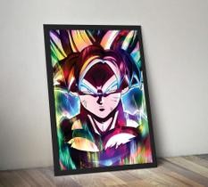 Quadro Decorativo Moldura Preta 30x40cm DragonBall