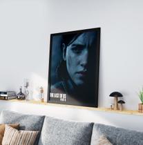 Quadro Decorativo Moldura Preta 30x40cm The Lasf Of Us