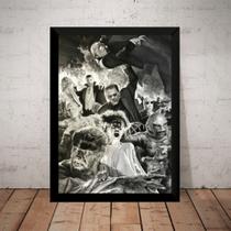 Quadro Decorativo Monstro Dracula Terror Arte De Alex Ross Quadro Decorativo Monstro Dracula Terror Arte De Alex Ross
