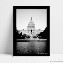 Quadro Decorativo Monumento Washington