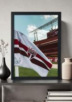 Quadro Decorativo Morumbi Tricolor Tamanho:21cm x 30cm (A4)