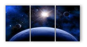 Quadro Decorativo Mosaico Galáxia Espaço Quadro Decorativo Mosaico Galáxia Espaço