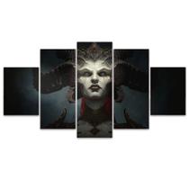 Quadro Decorativo Mosaico MDF Diablo 4 Lilith Quadro Decorativo Mosaico MDF Diablo 4 Lilith
