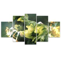 Quadro Decorativo Mosaico MDF Hulk 115x60cm