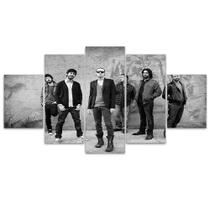 Quadro Decorativo Mosaico MDF Linkin Park 115x60cm Quadro Decorativo Mosaico MDF Linkin Park 115x60cm