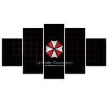 Quadro Decorativo Mosaico MDF Umbrella Corps 115x60cm