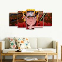 Quadro decorativo Mosaico Para Quarto Naruto Shippuden