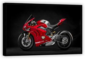 Quadro Decorativo Moto Bar Churrasco Decorações Tela Canvas Premium