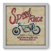 Quadro Decorativo - Motorcycle - 33cm x 33cm - 189qddb