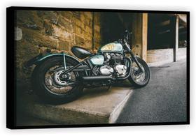 Quadro Decorativo Motos Vintage Bar Churrasco Decorações Tela Canvas Premium G01 - Vital Quadros