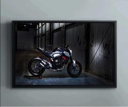 Quadro Decorativo Motos Vintage Bar Churrasco Decorações Tela Canvas Premium G03 - Vital Quadros