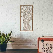 Quadro Decorativo Mulher Árvore Vazado MDF 3mm