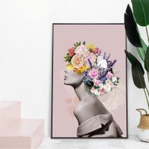Quadro Decorativo Mulher Florescer