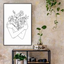 Quadro Decorativo Mulheres E Suas Poses Florescer