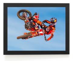 Quadro Decorativo Mx Motocross Foto 42x29cm Quadro Decorativo Mx Motocross Foto 42x29cm