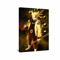 Quadro decorativo Naruto Uzumaki - Tela em Tecido