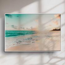Quadro Decorativo Nascer Do Sol Praia Quadro Decorativo Nascer Do Sol Praia