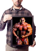 Quadro Decorativo Nasser El Sonbaty Fisiculturista