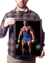 Quadro Decorativo Nasser El Sonbaty Treino Musculação